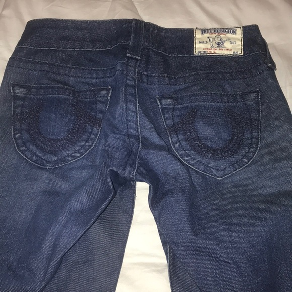 LIKE NEW - True Religion Straight Leg Jeans - Picture 4 of 5